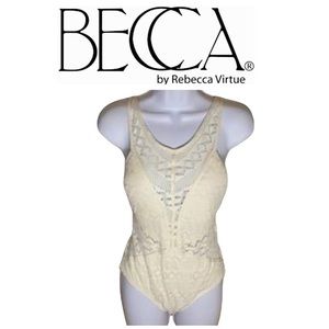 NEW BECCA Savannah Reveal Maillot One-Piece Swimsuit